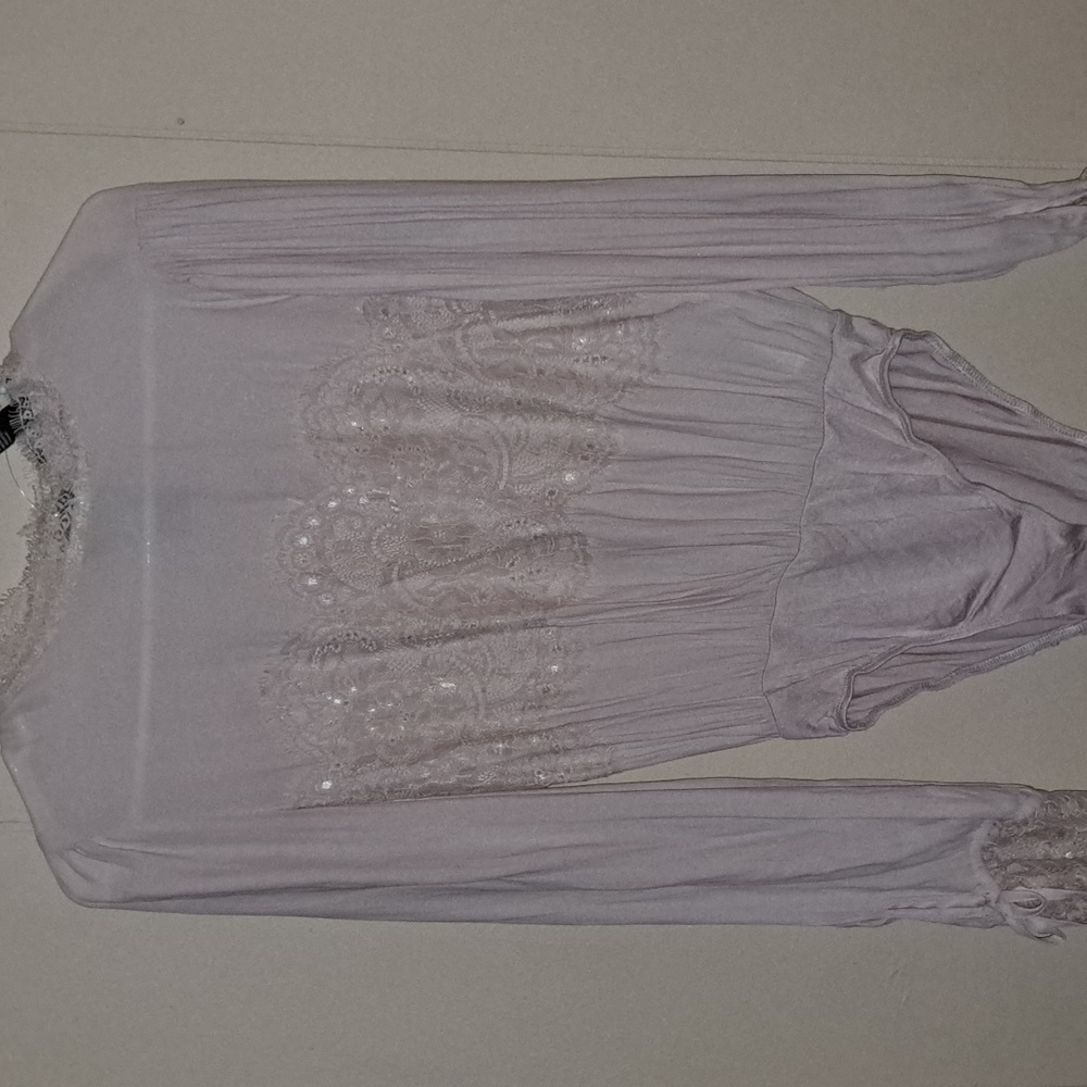 NWT pink lace bodysuit